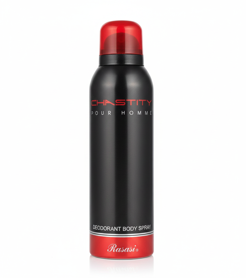 Chastity Pour Homme Deodorant Body Spray – Rasasi (200ml)