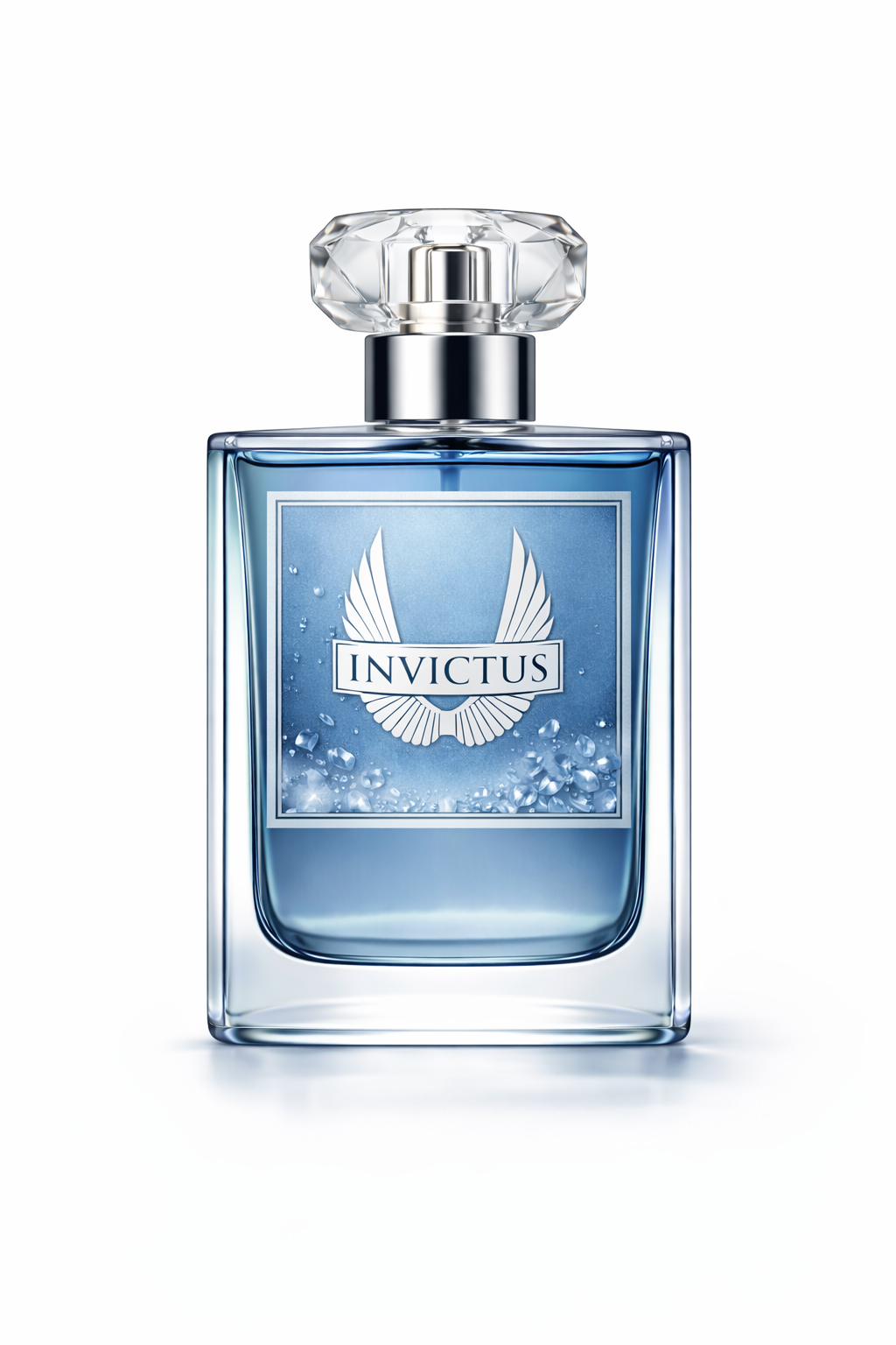 Invictus perfume for men fresh aquatic citrus designer fragrance bottle