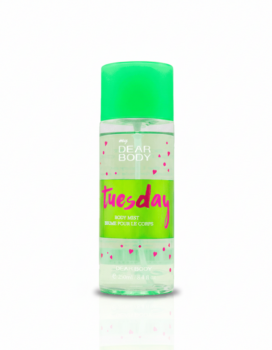 Tuesday Body Mist – Dear Body 250ml (For Ladies)