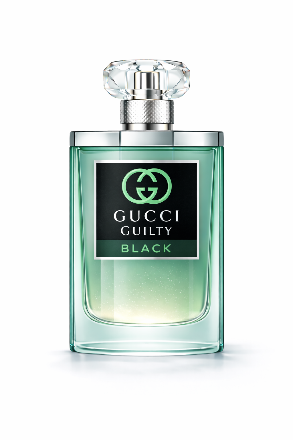 Gucci Guilty Black perfume for men bold aromatic woody designer fragrance bottle