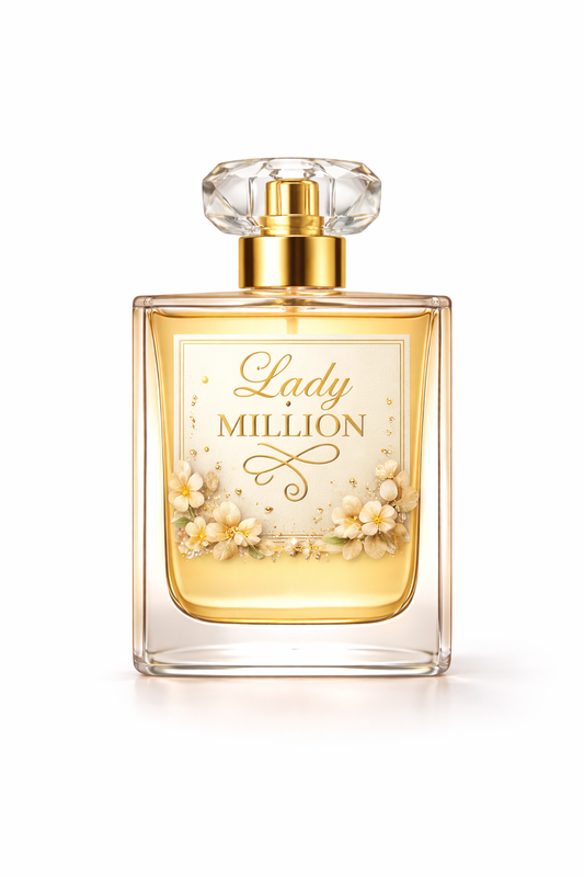 Lady Million perfume for women sweet floral luxury designer fragrance bottle