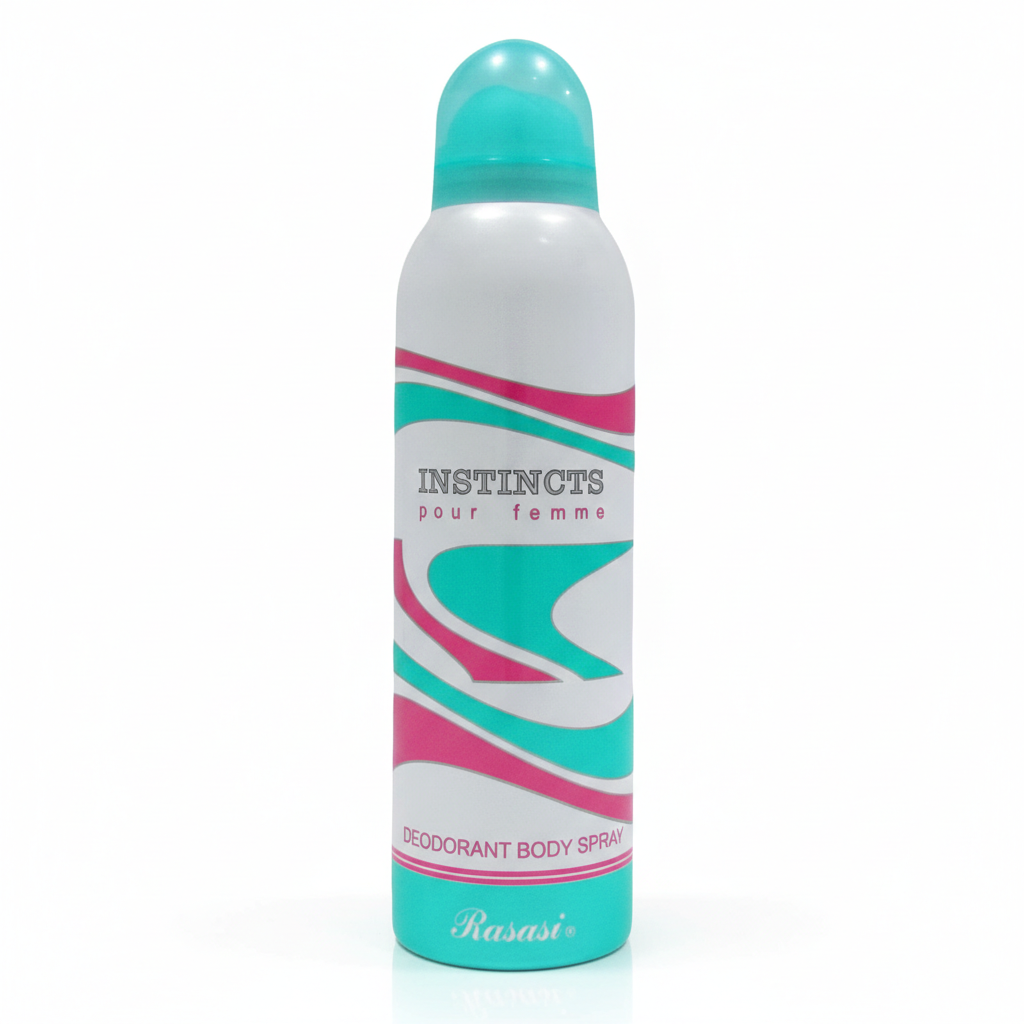 Rasasi Instincts Pour Femme Deodorant Body Spray 200ml for Women