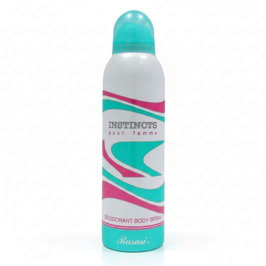 Rasasi Instincts Pour Femme Deodorant Body Spray 200ml for Women