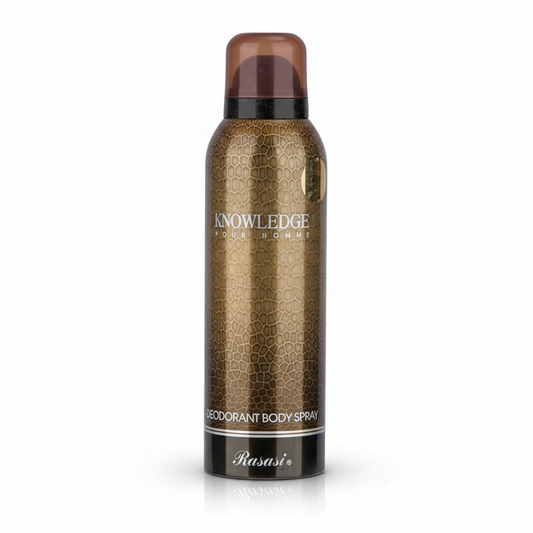 Rasasi Knowledge Pour Homme Deodorant Body Spray 200ml