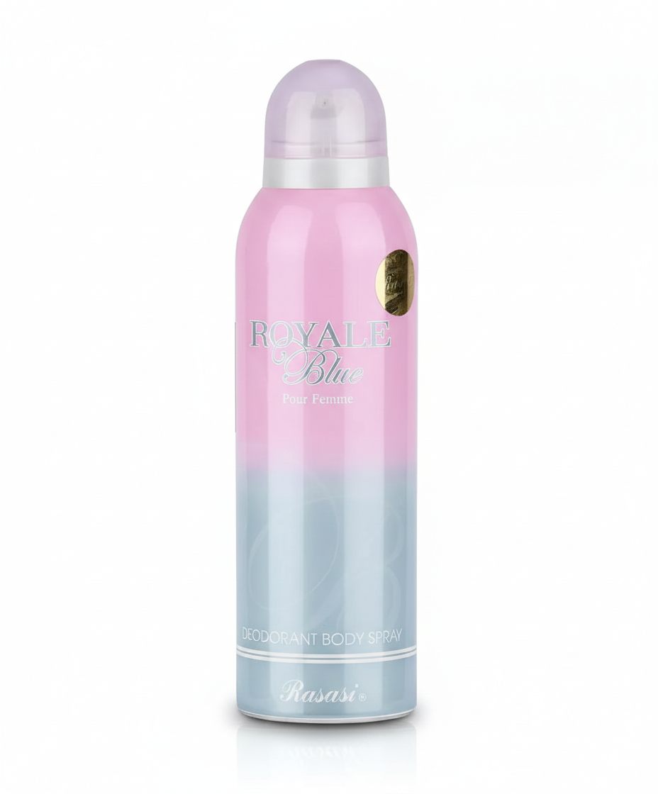 Rasasi Royale Blue Pour Femme Deodorant Body Spray 200ml for Women