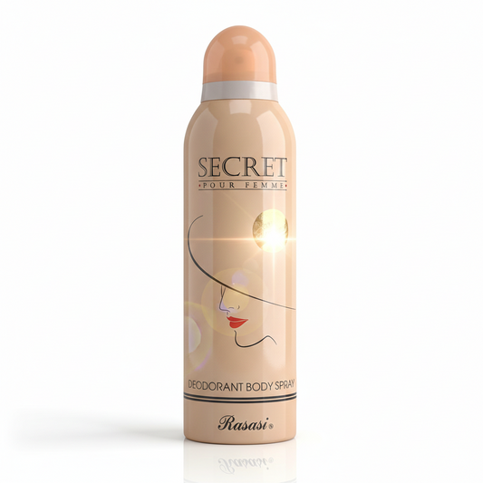 Rasasi Secret Pour Femme Deodorant Body Spray 200ml for Women